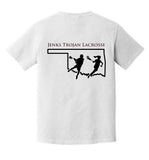 Lady Trojan/Trojan Lacrosse State T-Shirt (Comfort Colors) (Youth to Adult) (4 Colors)