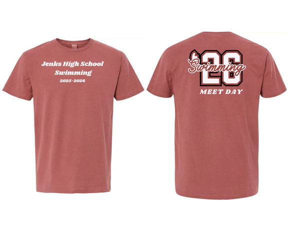 Jenks Swim Team '26 T-Shirt (2nd Run)