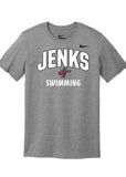 Jenks Swim Collegiate Nike Legend T-Shirt (Adult & Youth)(3Colors)