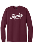 Jenks Swim Script L/S T-Shirt (3Colors)