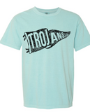 JMS Trojans Pennant Comfort Colors T-Shirt (3 Colors) (Youth to Adult)