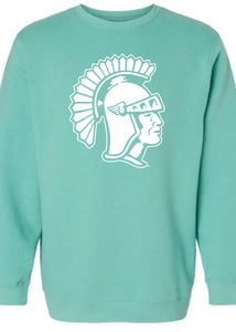 JEE Trojan Head Crew Sweatshirt (Youth to Adult) (2 Colors)