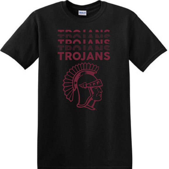 JEI Trojans on Repeat T-Shirt (Youth to Adult)