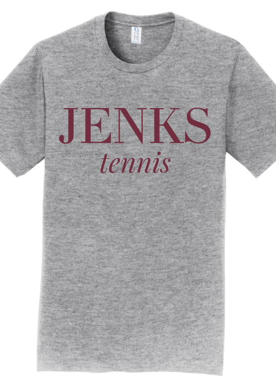 Jenks Tennis Classic T-Shirt (Youth to Adult)