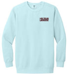 Lady Trojan Lacrosse Waves Crew Sweatshirt (Comfort Colors) (6 Colors)