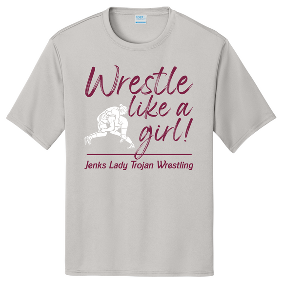 LTW Wrestle Like A Girl Performance T-Shirt (Youth to Adult)