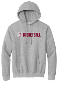 Jenks Basketball Trojan Rectangle Hoodie (Youth to Adult)
