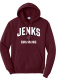 Jenks Swim Collegiate Hoodie (Adult & Youth)(3 Colors)