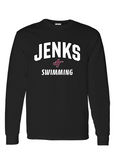 Jenks Swim Collegiate L/S T-Shirt (3Colors)