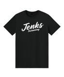 Jenks Swim Script T-Shirt (Adult & Youth)(3 Colors)