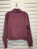 Scuba Embossed Maroon Jacket