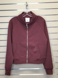 Scuba Embossed Maroon Jacket