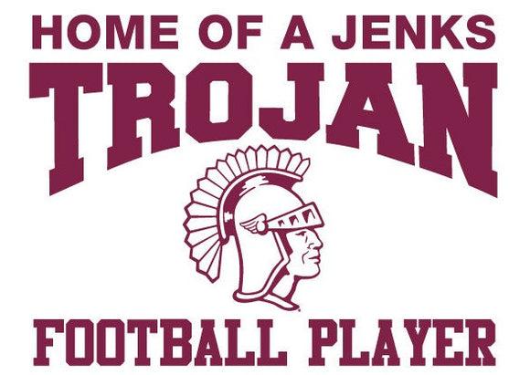 Jenks Football Yard Sign